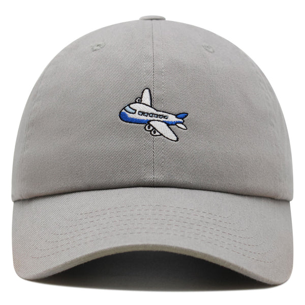 Airplane Premium Dad Hat Embroidered Baseball Cap Cute