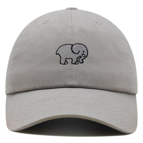 Elephant Premium Dad Hat Embroidered Baseball Cap Cute