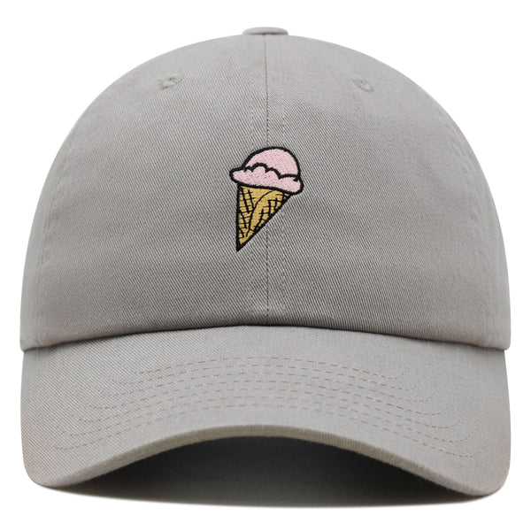 Ice Cream Premium Dad Hat Embroidered Baseball Cap Foodie