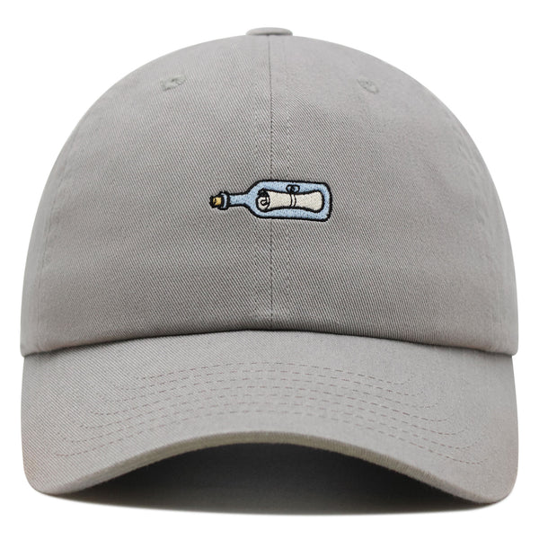 Message in a Bottle Premium Dad Hat Embroidered Baseball Cap Gift