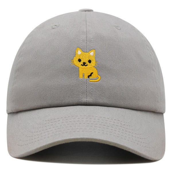 Cat Premium Dad Hat Embroidered Baseball Cap Cute