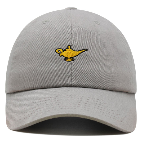 Genie Lamp Premium Dad Hat Embroidered Baseball Cap Magic Lamp