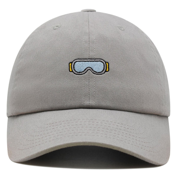 Ski Goggles Premium Dad Hat Embroidered Baseball Cap Funny