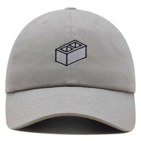 Cinder Block Premium Dad Hat Embroidered Baseball Cap Construction