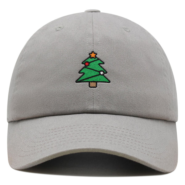 Christmas Tree Star Premium Dad Hat Embroidered Baseball Cap Holiday