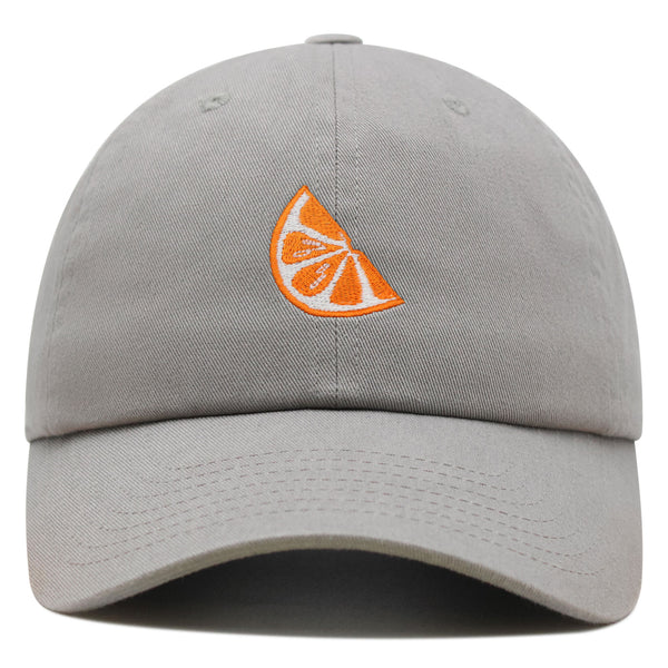 Orange Slice Premium Dad Hat Embroidered Baseball Cap Fruit