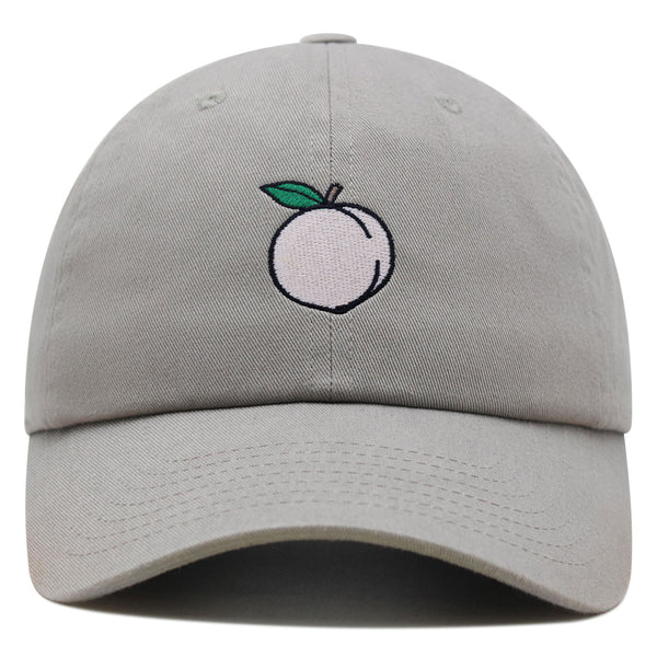 Peach Premium Dad Hat Embroidered Baseball Cap Cobbler Fruit