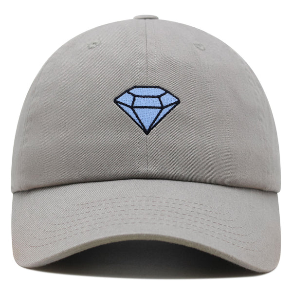 Diamond Premium Dad Hat Embroidered Baseball Cap Jewelry Logo