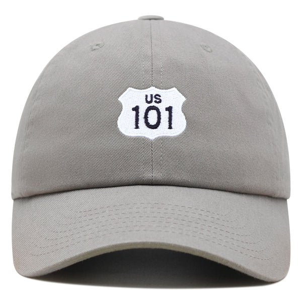 US 101 Freeway Premium Dad Hat Embroidered Cotton Baseball Cap California