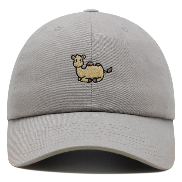 Camel Sitting Premium Dad Hat Embroidered Cotton Baseball Cap Cute Desert