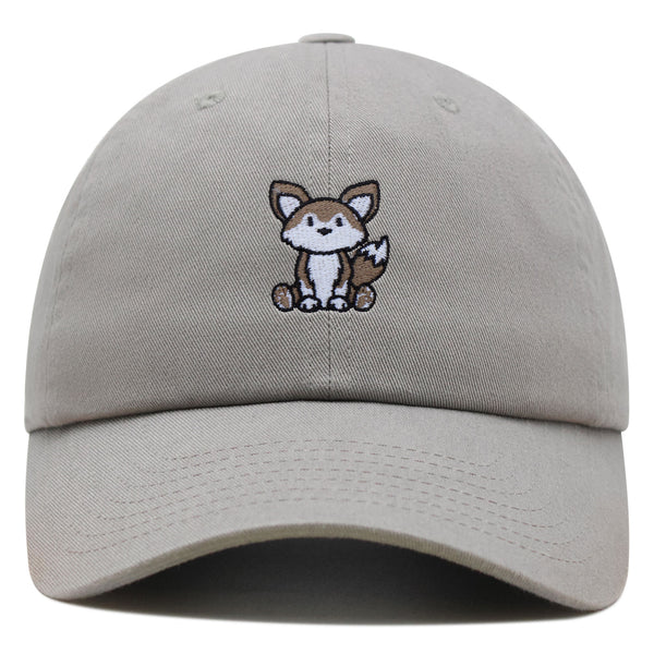 Fennec Fox Premium Dad Hat Embroidered Cotton Baseball Cap Sitting