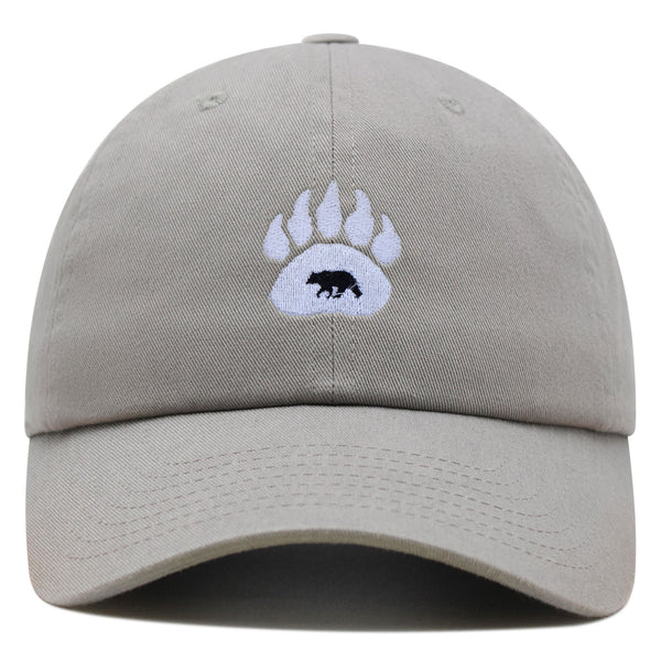 Cali Bear Premium Dad Hat Embroidered Cotton Baseball Cap Logo