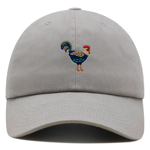 Colorful Chicken Premium Dad Hat Embroidered Cotton Baseball Cap Pollo