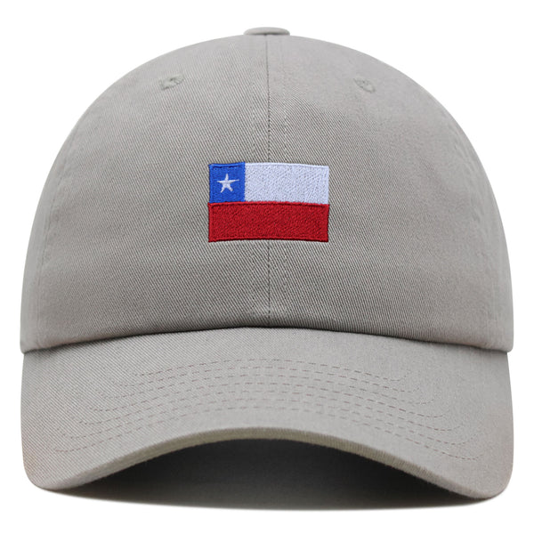 Chile Flag Premium Dad Hat Embroidered Cotton Baseball Cap Country Flag Series