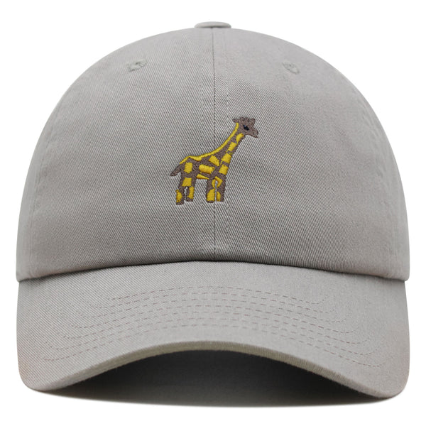 Giraffe Premium Dad Hat Embroidered Cotton Baseball Cap