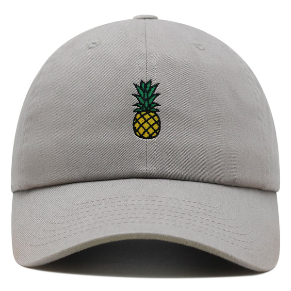 Cartoon Pineapple Premium Dad Hat Embroidered Cotton Baseball Cap