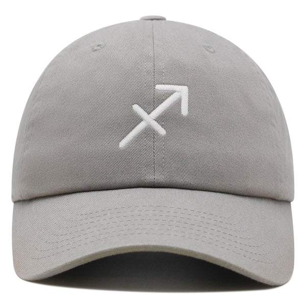 Sagitarius Premium Dad Hat Embroidered Cotton Baseball Cap Zodiac Symbol
