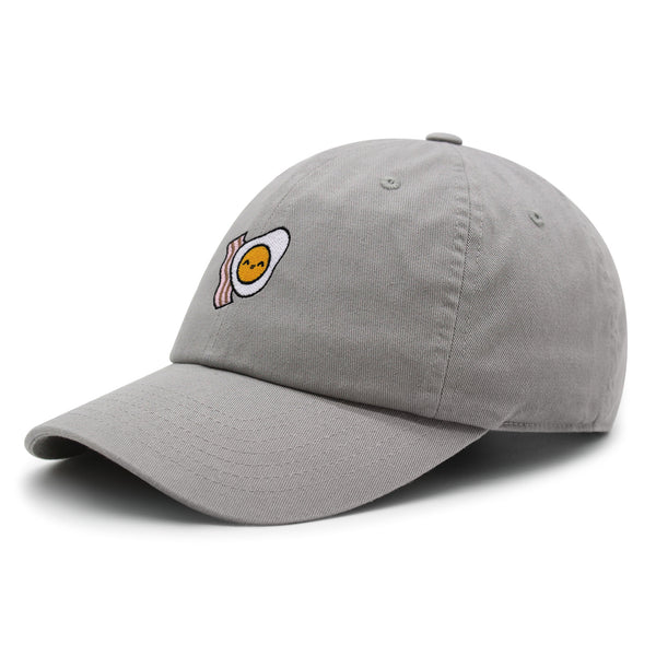 Egg and Bacon Premium Dad Hat Embroidered Baseball Cap Breakfast