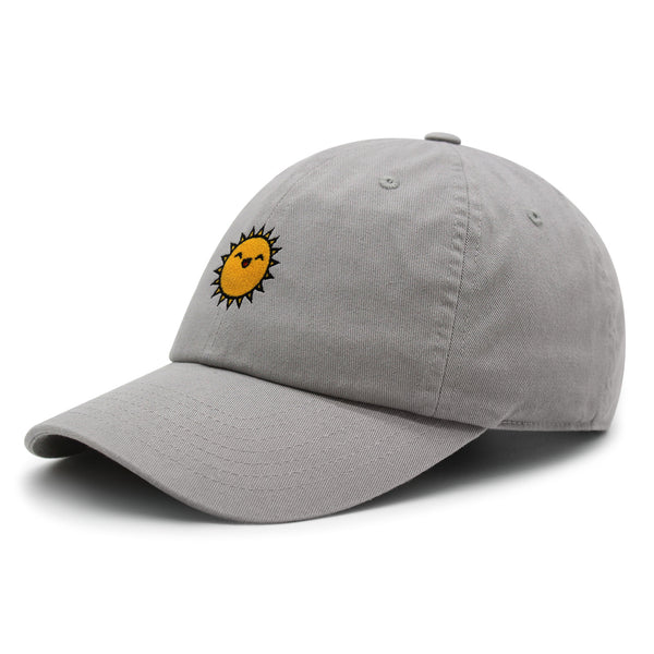 Happy Sun Premium Dad Hat Embroidered Baseball Cap Sunny Summer Morning