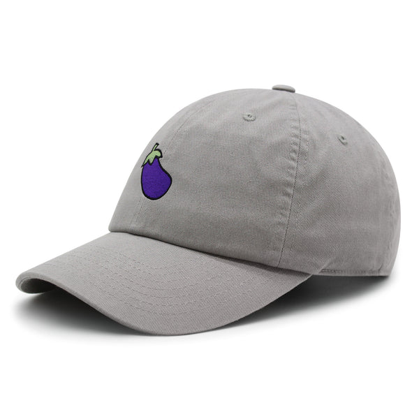 Eggplant Premium Dad Hat Embroidered Baseball Cap Foodie Vegetable