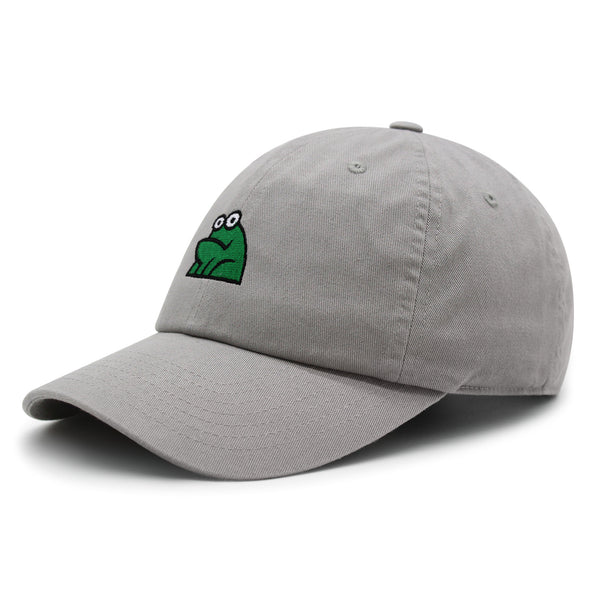 Frog Premium Dad Hat Embroidered Baseball Cap Funny