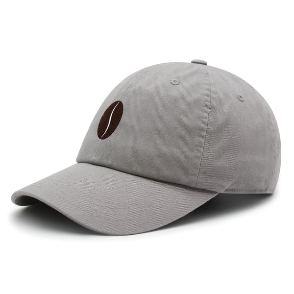 Coffee Bean Premium Dad Hat Embroidered Baseball Cap Caffeine Cafe