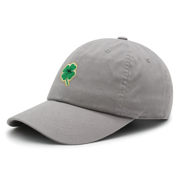 Clover Premium Dad Hat Embroidered Baseball Cap Lucky Plant