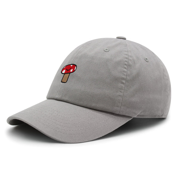 Mushroom Premium Dad Hat Embroidered Baseball Cap Cute