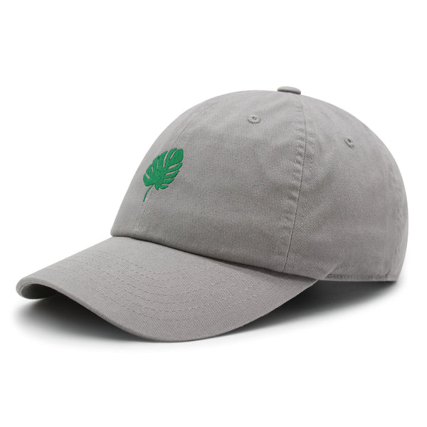 Tropical Palm Leaf Premium Dad Hat Embroidered Cotton Baseball Cap Tree