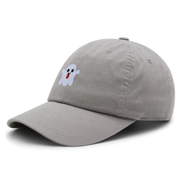 Cute Flying Ghost Premium Dad Hat Embroidered Cotton Baseball Cap Scary Horror
