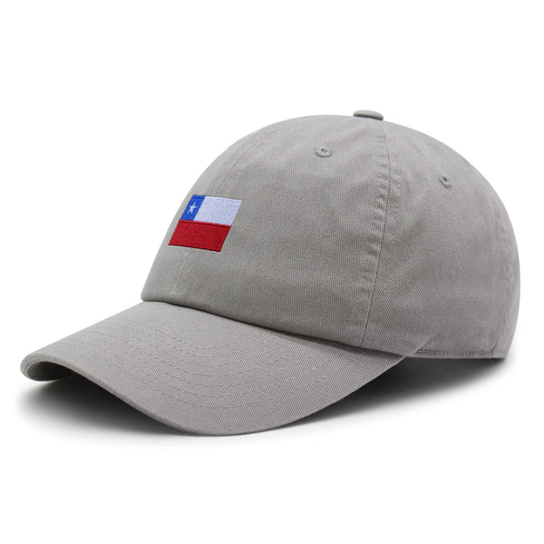 Chile Flag Premium Dad Hat Embroidered Cotton Baseball Cap Country Flag Series