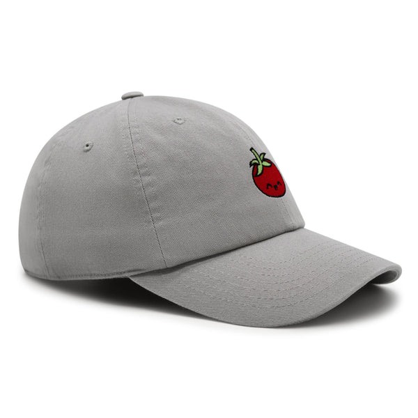 Tomato Premium Dad Hat Embroidered Baseball Cap Vegetable Vegan