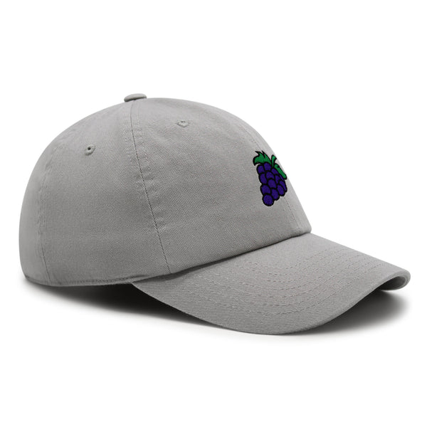 Grape Premium Dad Hat Embroidered Baseball Cap Farm Farmers Vegan