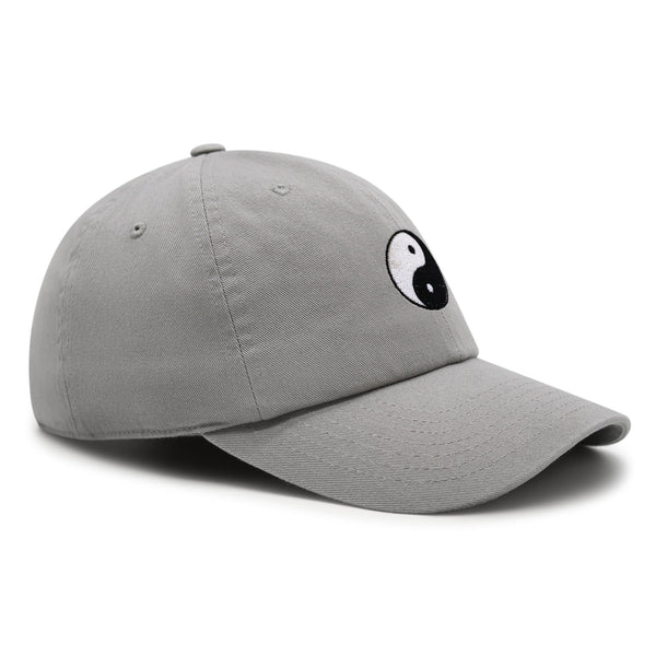 Ying Yang Premium Dad Hat Embroidered Baseball Cap Asian Meditation