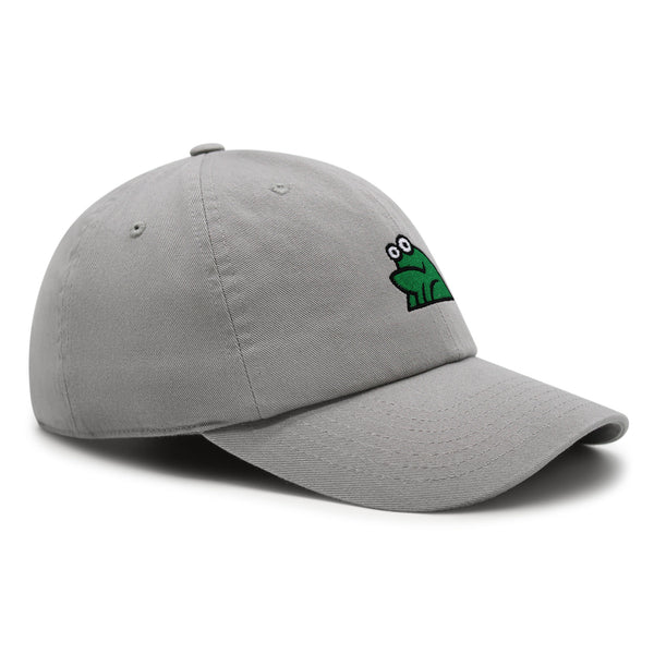 Frog Premium Dad Hat Embroidered Baseball Cap Funny