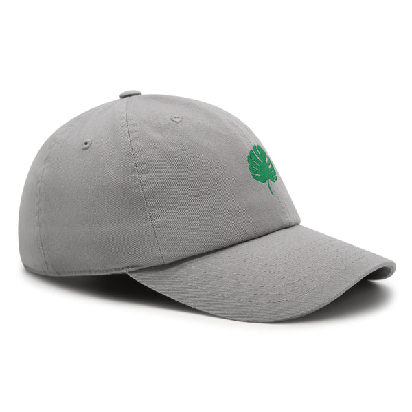 Tropical Palm Leaf Premium Dad Hat Embroidered Cotton Baseball Cap Tree