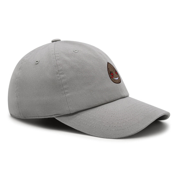 Almond Premium Dad Hat Embroidered Cotton Baseball Cap Love Eyes