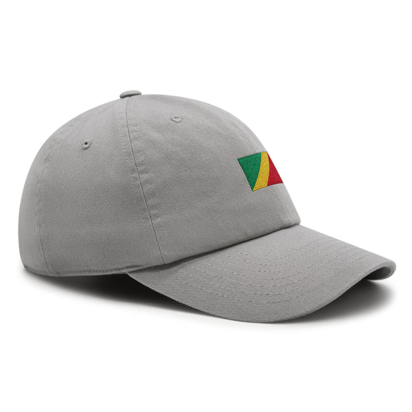 Congo Flag Premium Dad Hat Embroidered Cotton Baseball Cap Country Flag Series