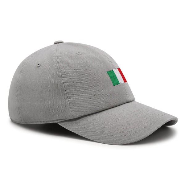 Italy Flag Premium Dad Hat Embroidered Cotton Baseball Cap Country Flag Series