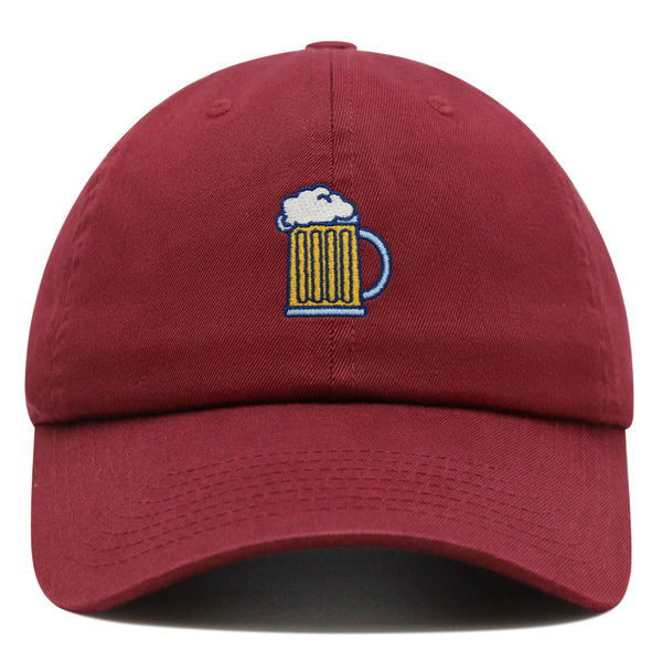 Beer Mug Premium Dad Hat Embroidered Baseball Cap Pub Mug