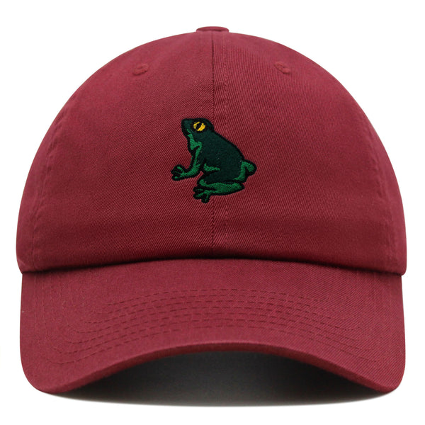 Frog Premium Dad Hat Embroidered Baseball Cap Pond