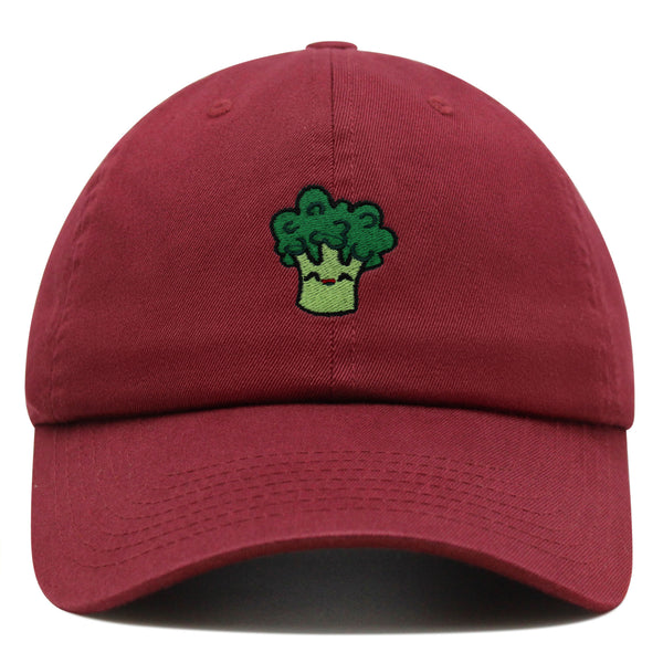 Broccoli Premium Dad Hat Embroidered Baseball Cap Vegan Vegetable