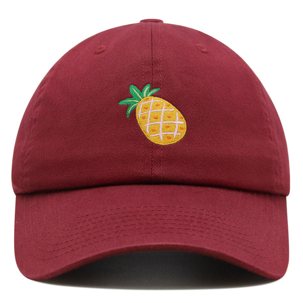 Papaya Fruit Premium Dad Hat Embroidered Baseball Cap Pineapple