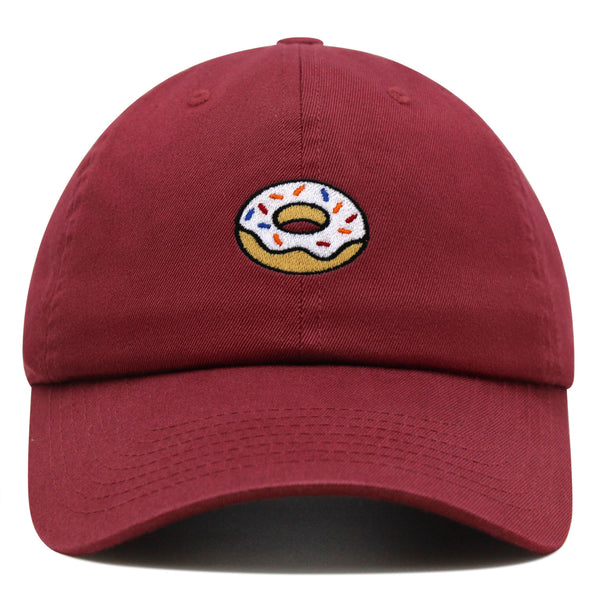 Donut Premium Dad Hat Embroidered Baseball Cap Doughtnut Snack