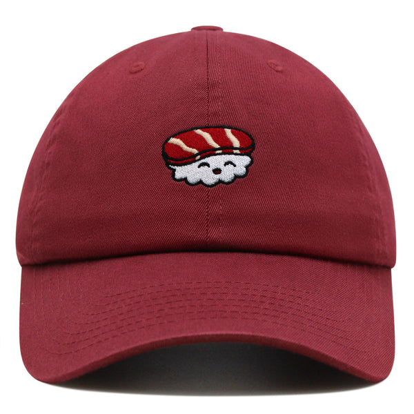 Sushi Premium Dad Hat Embroidered Baseball Cap Sashimi Japanese