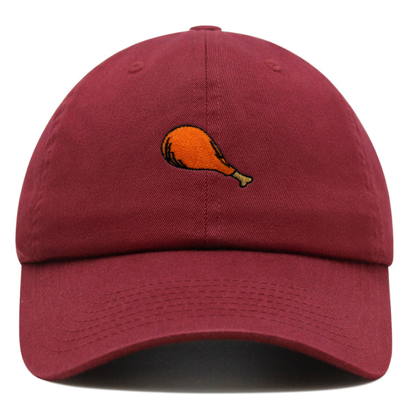 Chicken Leg Premium Dad Hat Embroidered Baseball Cap Foodie