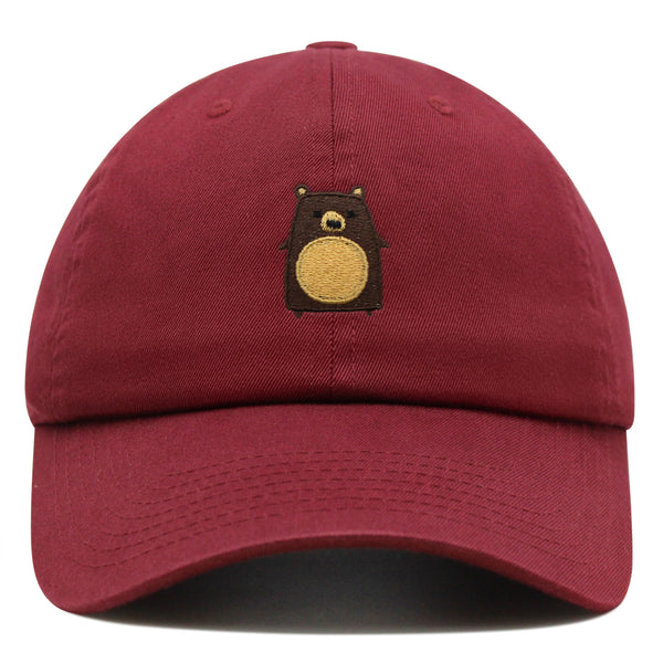 Bear Premium Dad Hat Embroidered Baseball Cap Big Scary