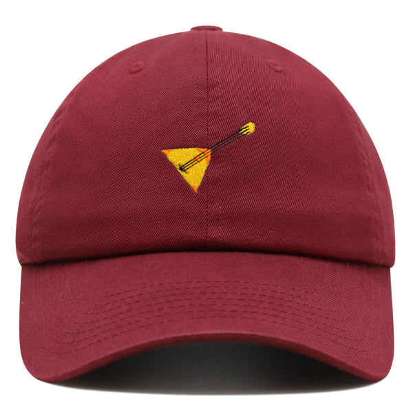 Balalaika Premium Dad Hat Embroidered Baseball Cap Guitar Traditional