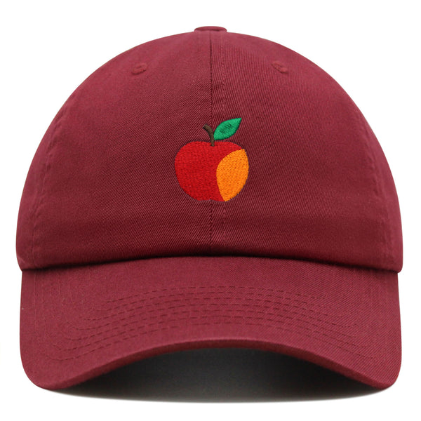 Apple Premium Dad Hat Embroidered Baseball Cap Fruit