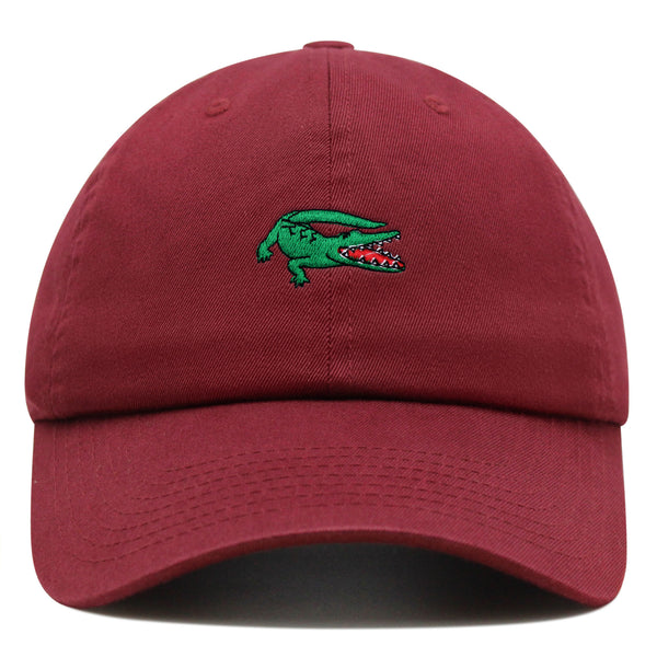 Crocodile Premium Dad Hat Embroidered Baseball Cap Alligator Jungle